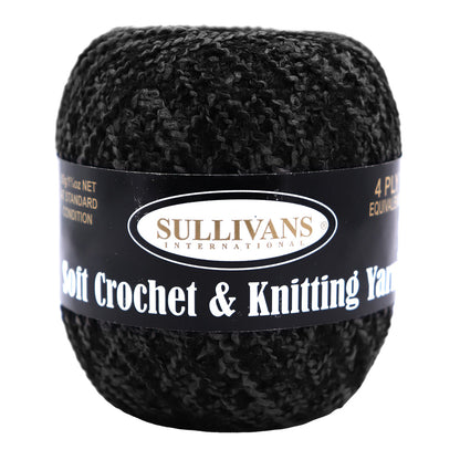Boucle Crochet & Knitting Yarn, 50g Acrylic Yarn