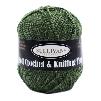 Soft Crochet & Knitting Yarn, 50g Polyester Yarn