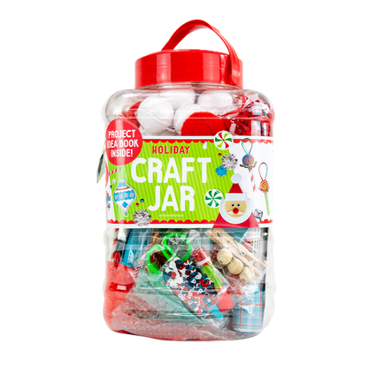 Holiday Craft Jar- 163pce