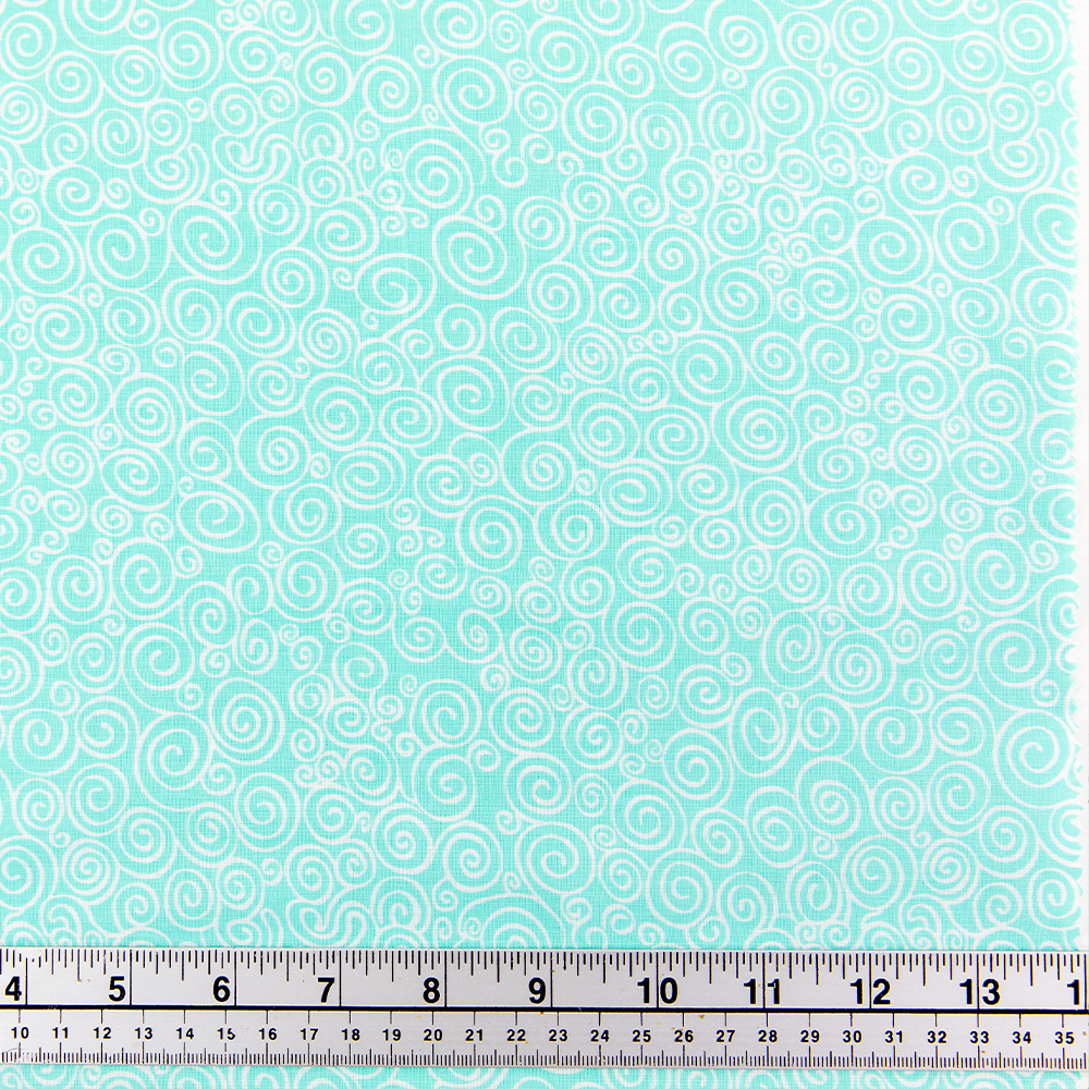 Print Craft & Quilting Fabric, Scroll- Width 112cm