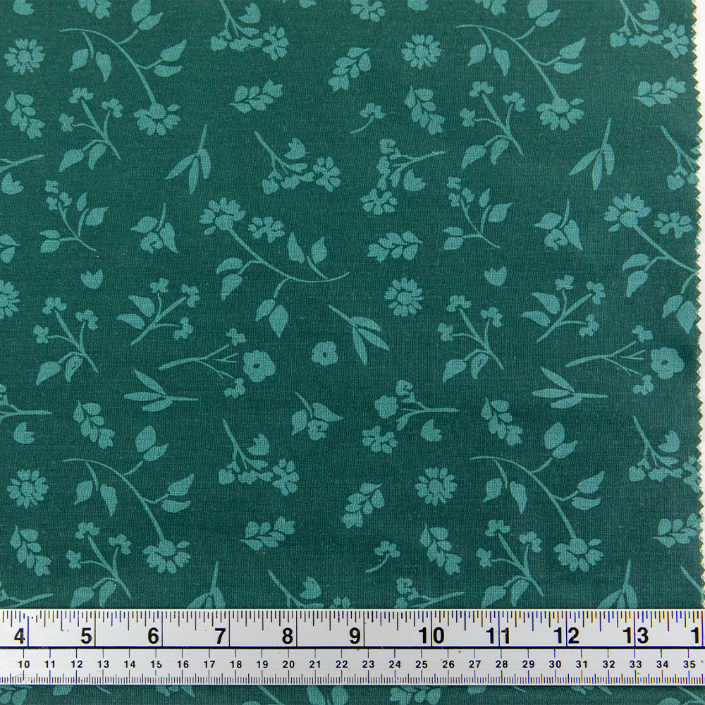Print Craft & Quilting Fabric, Tonal Tossed Floral- Width 112cm