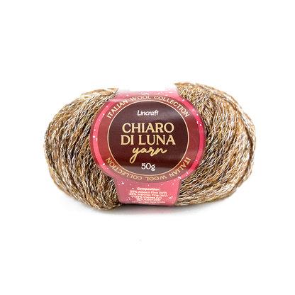Chiaro Di Luna Crochet & Knitting Yarn, 50g  Wool Blend Yarn