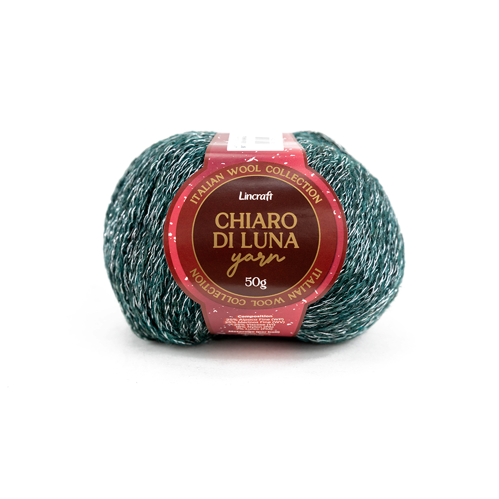 Chiaro Di Luna Crochet & Knitting Yarn, 50g  Wool Blend Yarn
