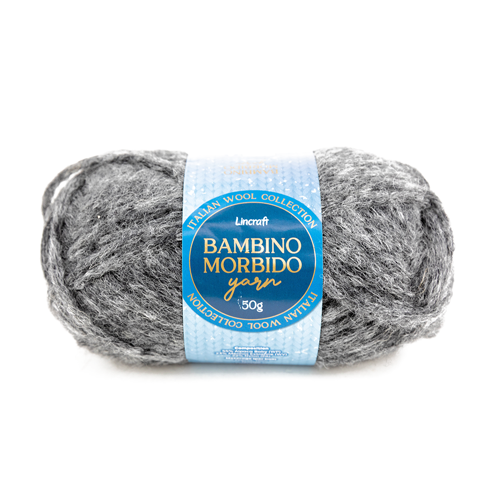 Bambino Morbido Crochet & Knitting Yarn, 50g  Wool Blend Yarn
