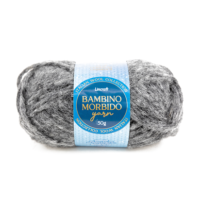 Bambino Morbido Crochet & Knitting Yarn, 50g  Wool Blend Yarn