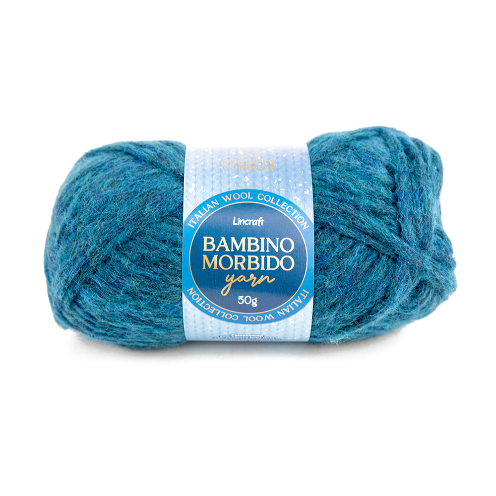 Bambino Morbido Crochet & Knitting Yarn, 50g  Wool Blend Yarn