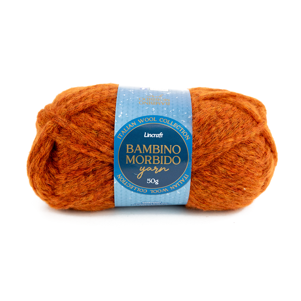 Bambino Morbido Crochet & Knitting Yarn, 50g  Wool Blend Yarn