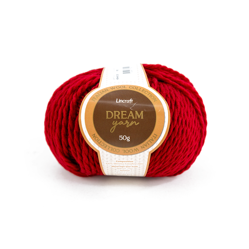 Dream Crochet & Knitting Yarn, 50g Merinos Extrafine Yarn