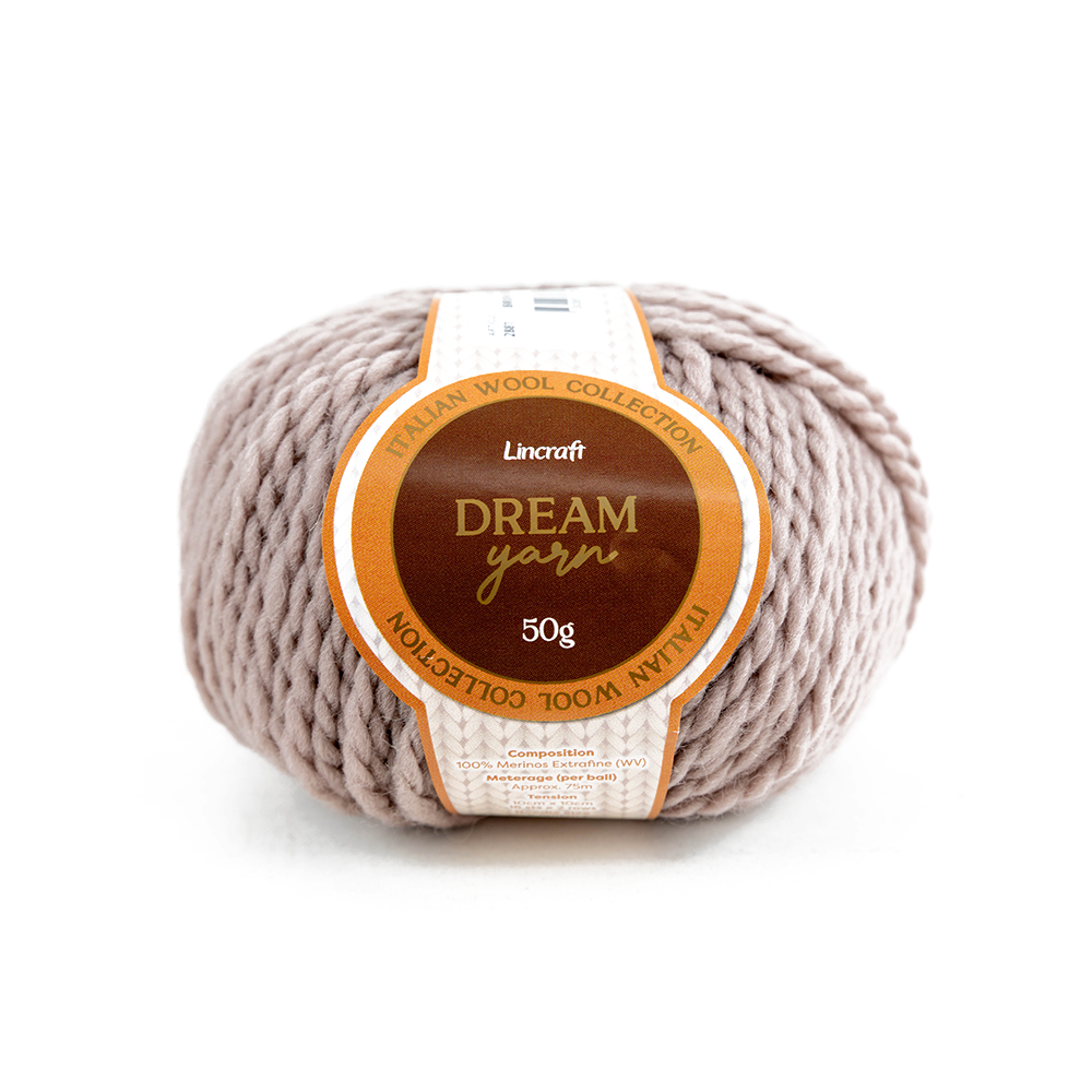 Dream Crochet & Knitting Yarn, 50g Merinos Extrafine Yarn