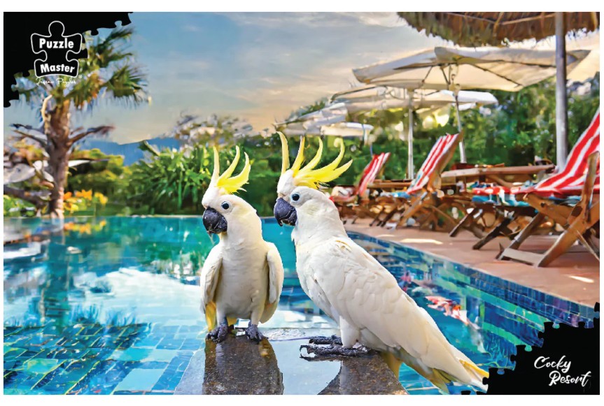 1000-Piece Jigsaw Puzzle, Master Cocky Resort