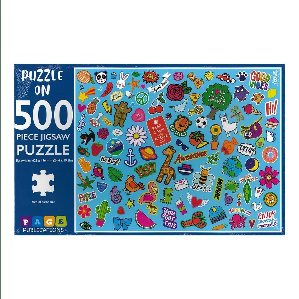 Puzzle On Jigsaw Puzzle, 500-Piece