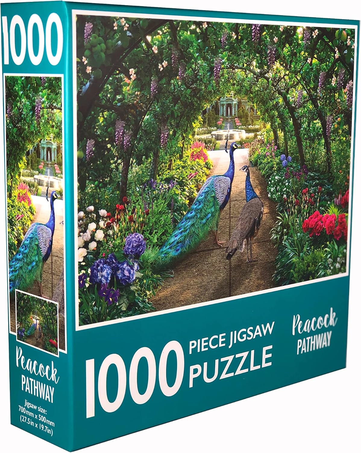Peacock Pathway Jigsaw Puzzle, 1000-Piece