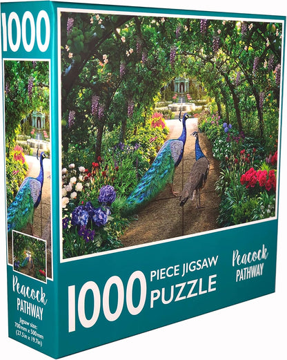 Peacock Pathway Jigsaw Puzzle, 1000-Piece