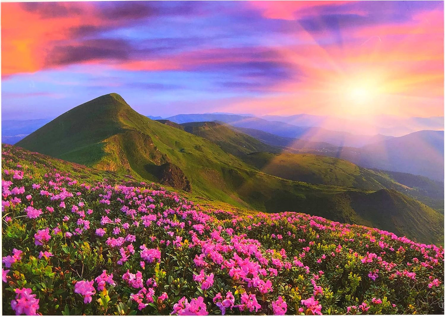 Mountain Sunrise Jigsaw Puzzle, 1000-Piece