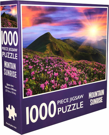Mountain Sunrise Jigsaw Puzzle, 1000-Piece