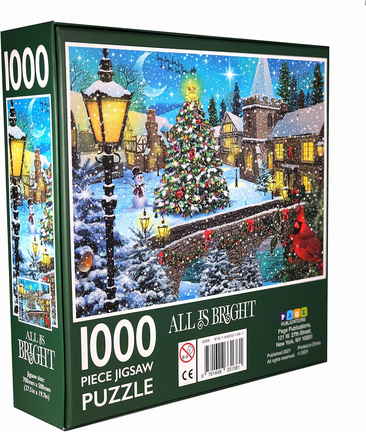 All Is Bright Jigsaw Puzzle, 1000-Piece