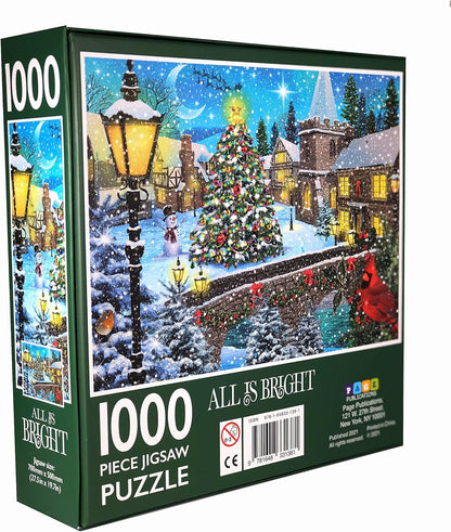 All Is Bright Jigsaw Puzzle, 1000-Piece