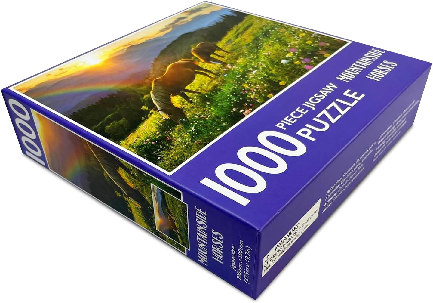 Mountainside Horses Jigsaw Puzzle, 1000-Piece