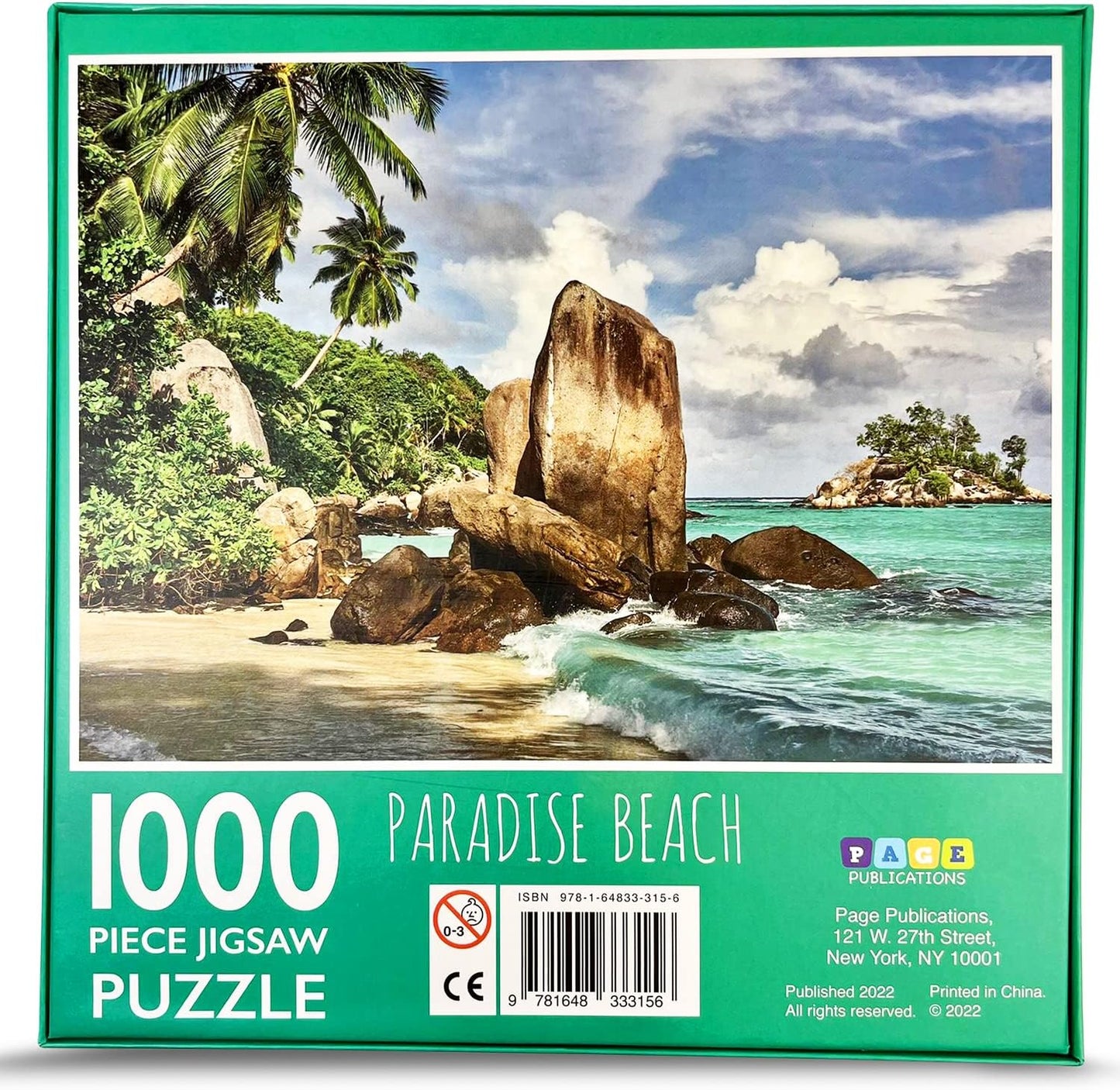 Paradise Beach Jigsaw Puzzle, 1000-Piece