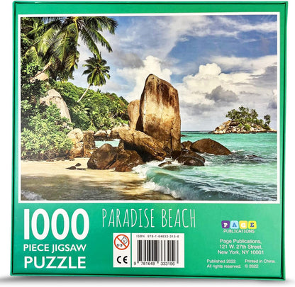 Paradise Beach Jigsaw Puzzle, 1000-Piece