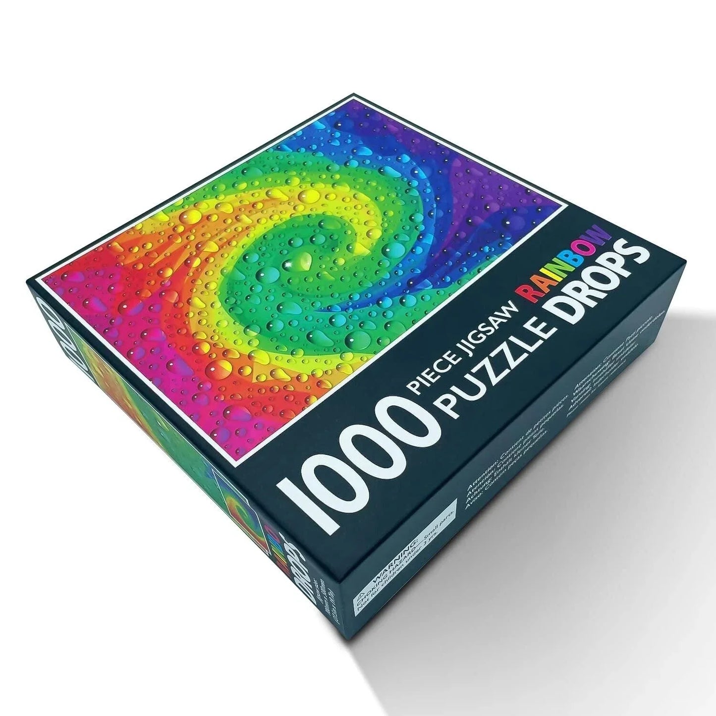 1000 Piece Jigsaw Puzzle, Rainbow Drops