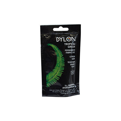 Dylon Hand Fabric Dye, Tropical Green- 50g