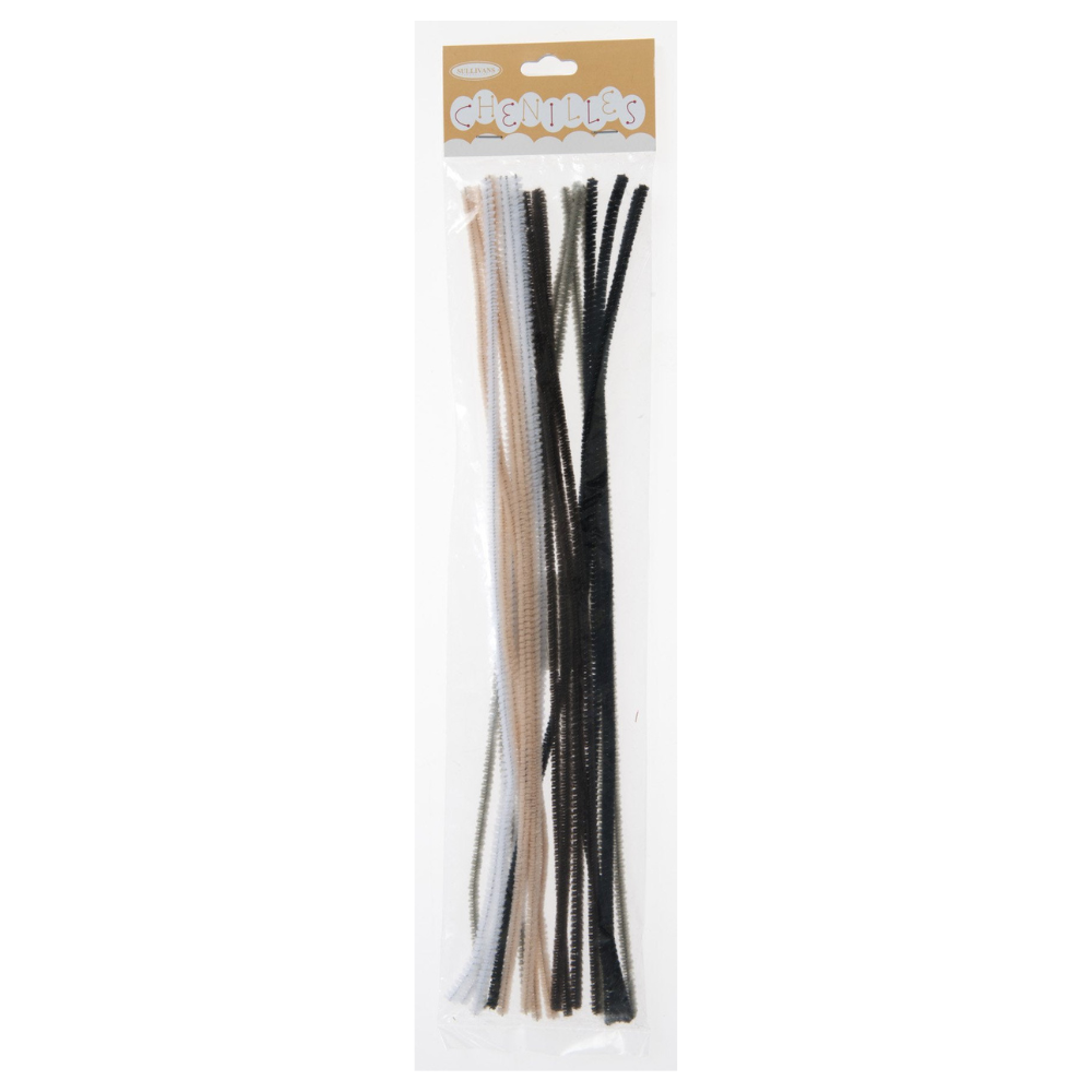 Sullivans Chenilles 20pk, 3mm