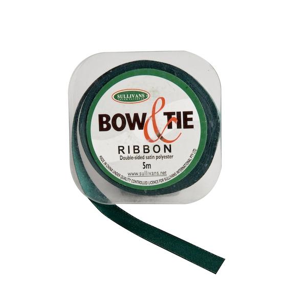 Satin Ribbon, White- 9mm x 5m