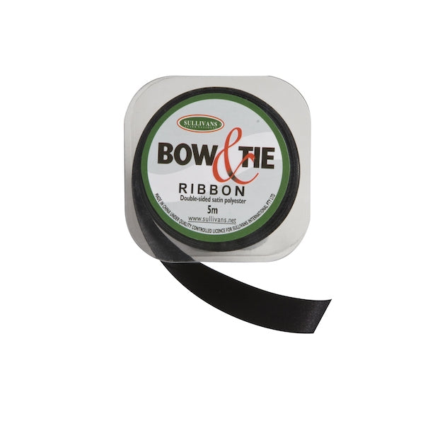 Satin Ribbon, White- 18mm x 5m