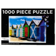 Paper Create 1000-Piece Jigsaw Puzzle, Beach Sheds