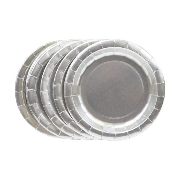 Metallic Party Paper Plate, 10pk