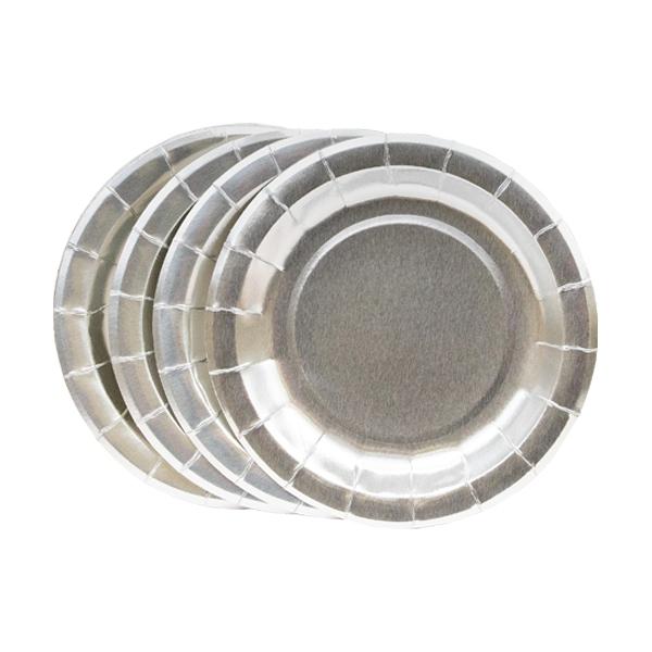 Metallic Party Paper Plate, 10pk