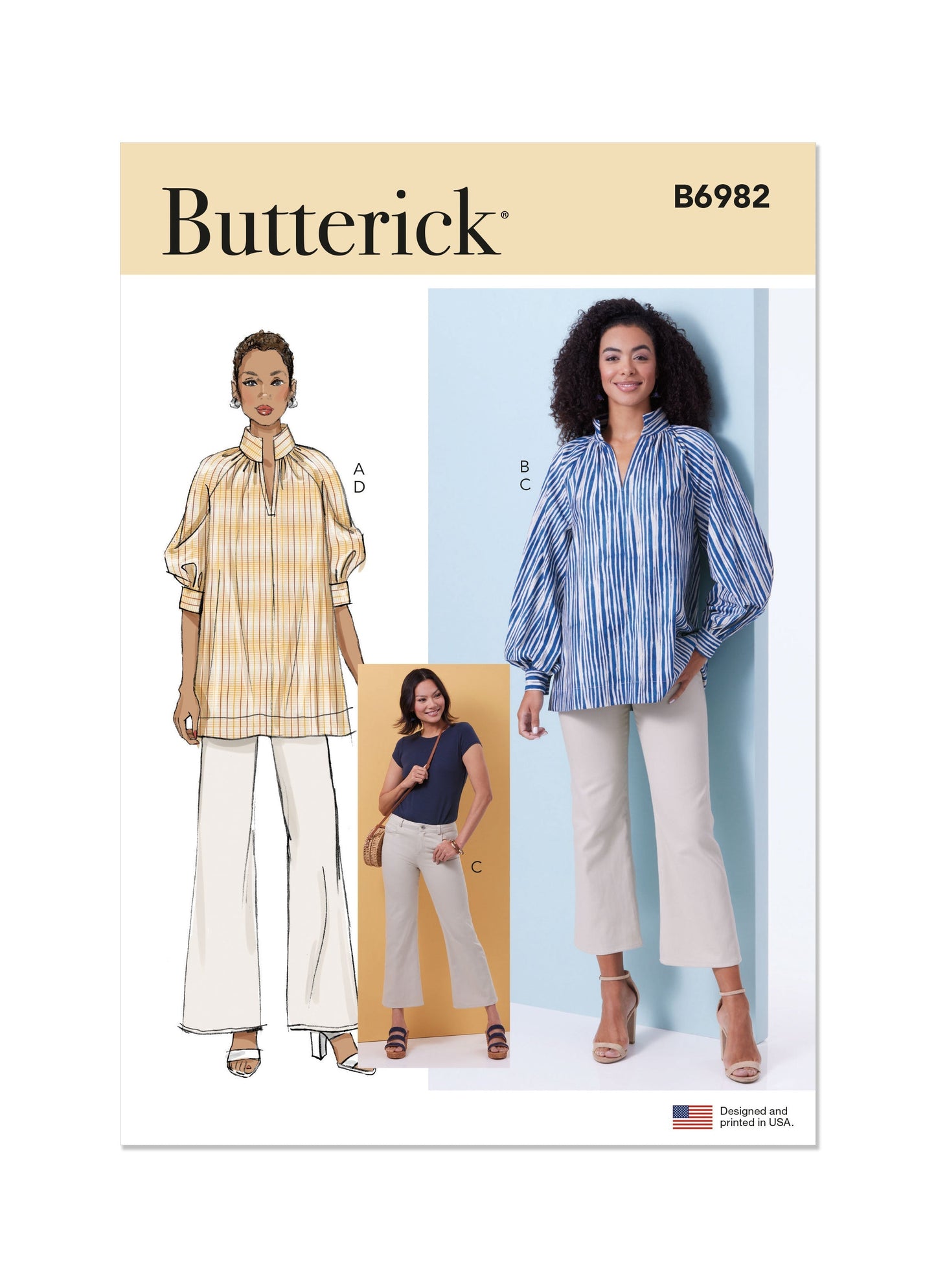 Butterick Pattern B6982 Misses' Sportswear