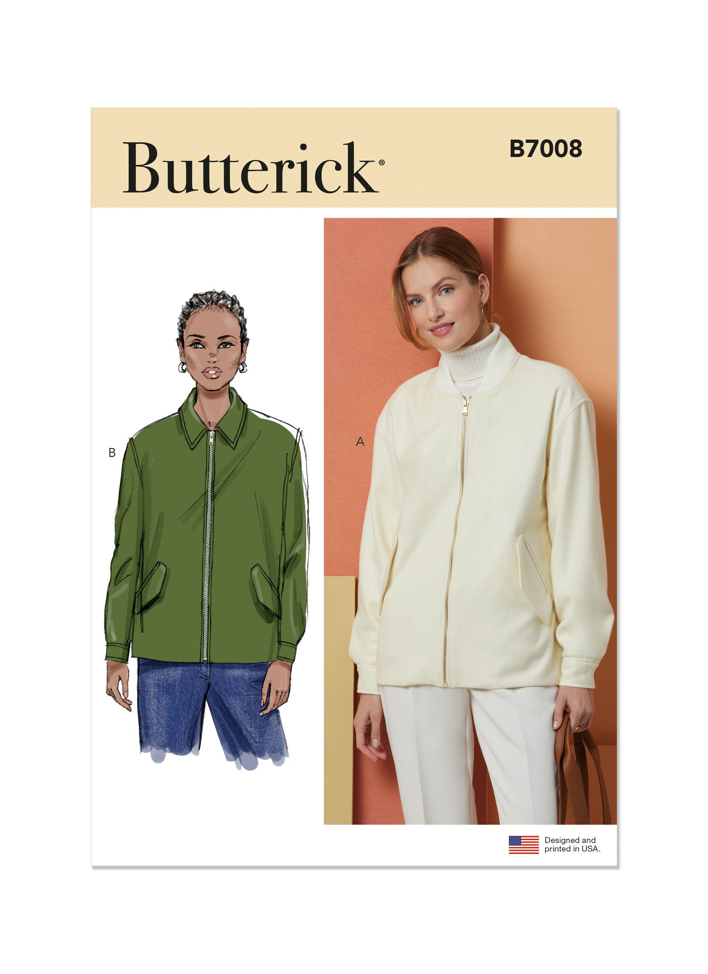 Butterick Pattern B7008 Misses' Jacket