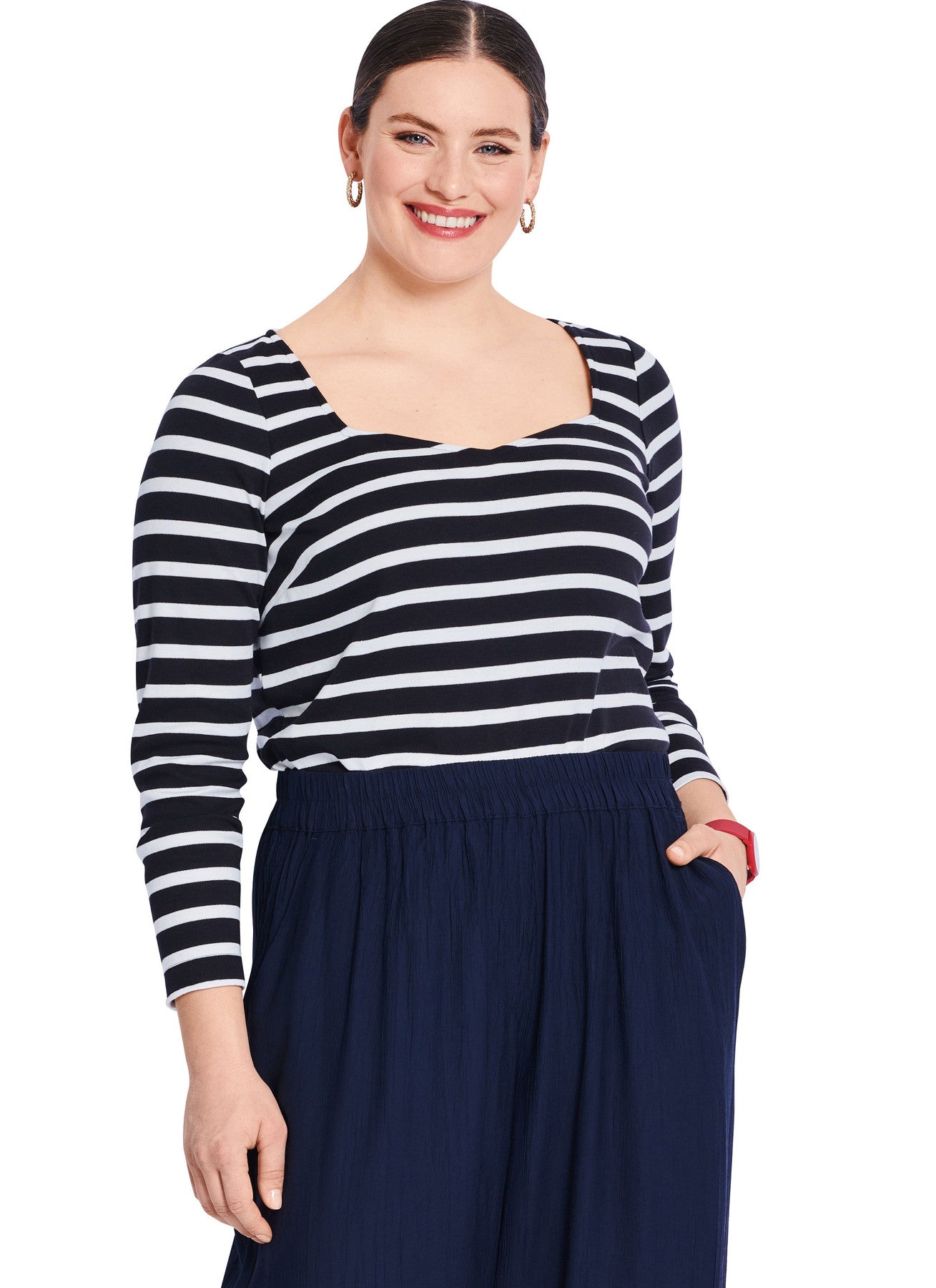 Burda Pattern 5731 Misses' T-Shirt
