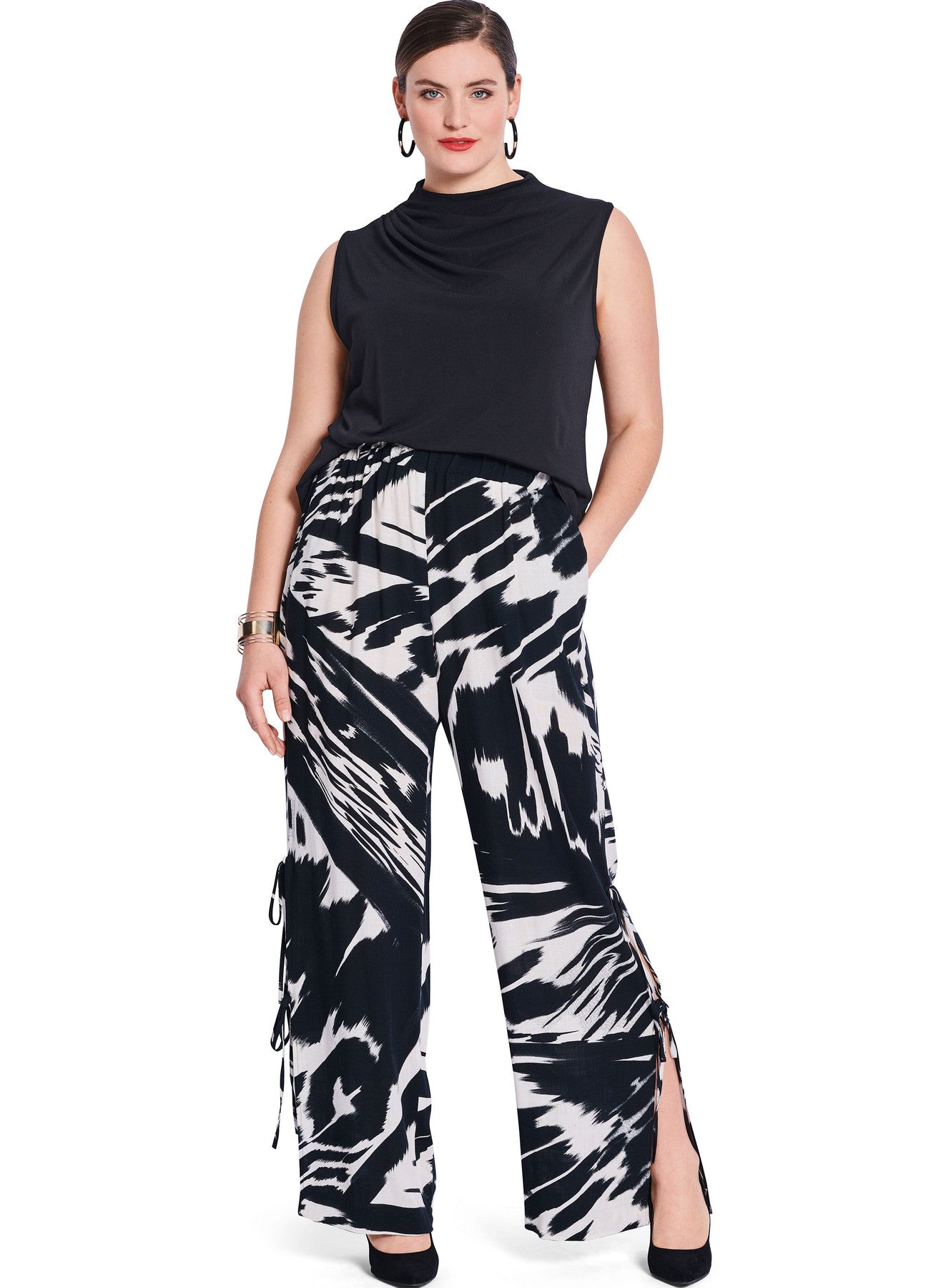 Burda Pattern 5743  Misses' Skirt Pants