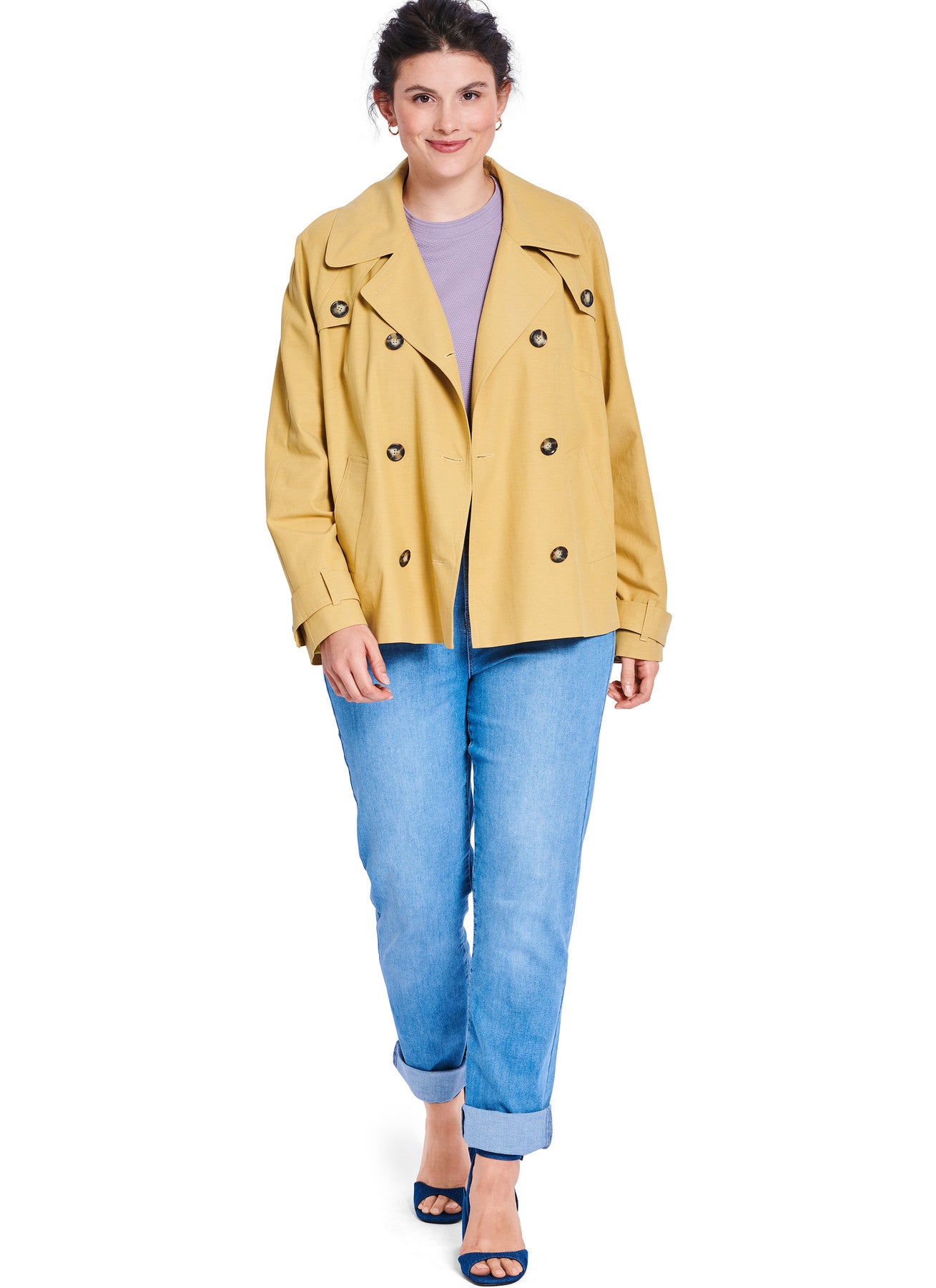 Burda Pattern 5747 Plus Size Jacket