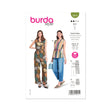 Burda Pattern 5914 Misses' Overalls & Blouse