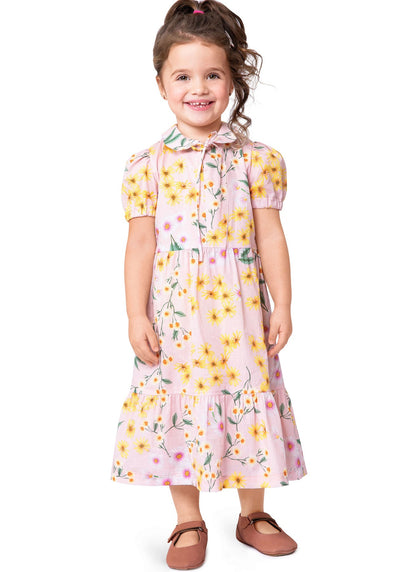 Burda Pattern 9212 Child's Dress