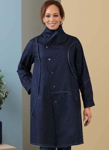 Butterick Sewing Pattern B6919 Misses’ Coat