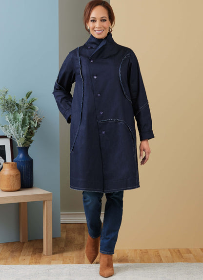Butterick Sewing Pattern B6919 Misses’ Coat