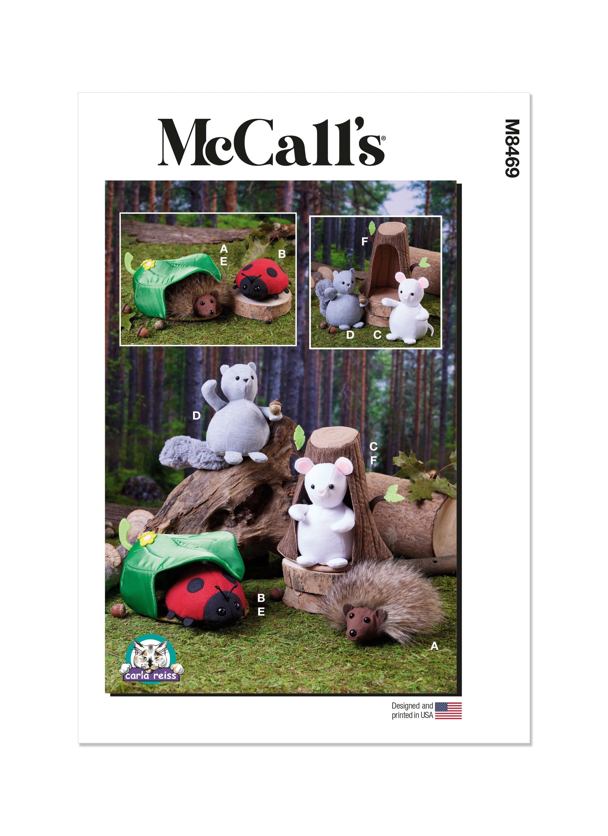 McCall's Pattern M8469 Stuffed Craft