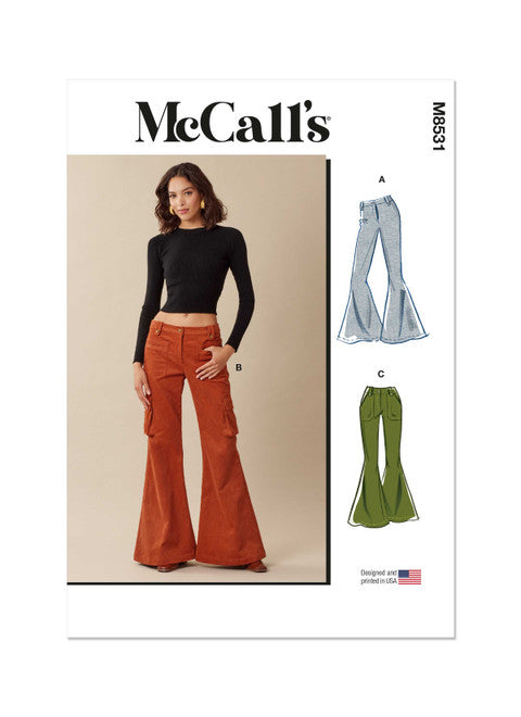 McCall's Pattern M8531 Misses' Skirt Pants