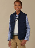 McCall's Pattern M8537 Children’s and Boys’ Vests, Top and Shirt