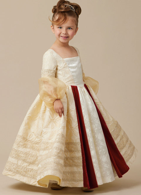 McCall's Pattern M8549 Children's and Misses' Princess Costume