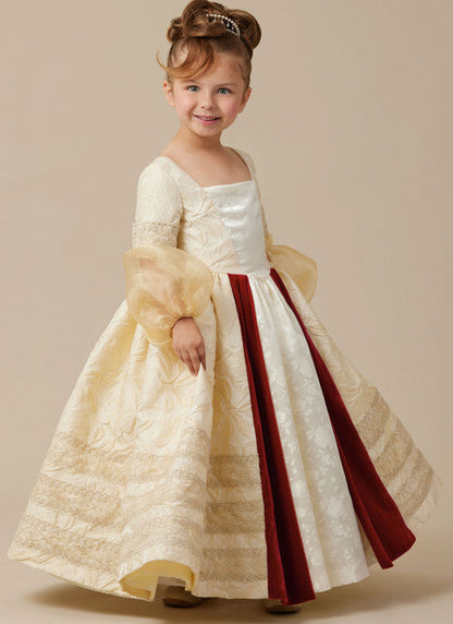 McCall's Pattern M8549 Children's and Misses' Princess Costume