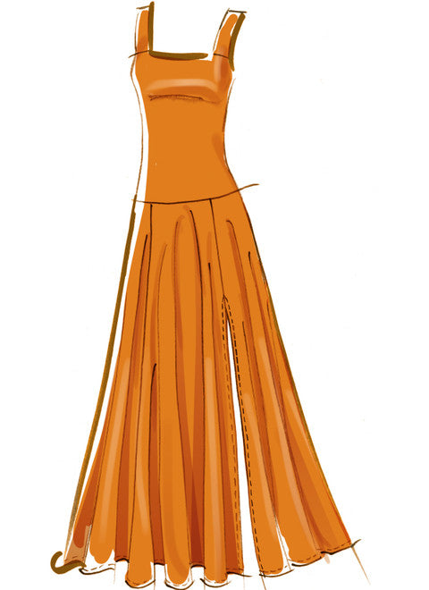 McCall's Pattern M8551 Misses' and Miss Petite Knit Dresses