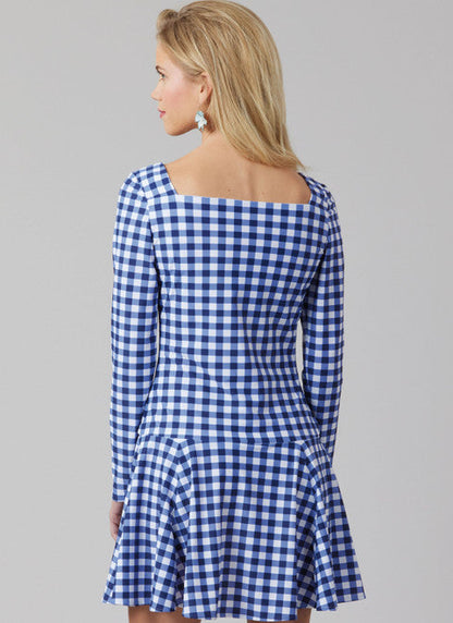 McCall's Pattern M8551 Misses' and Miss Petite Knit Dresses