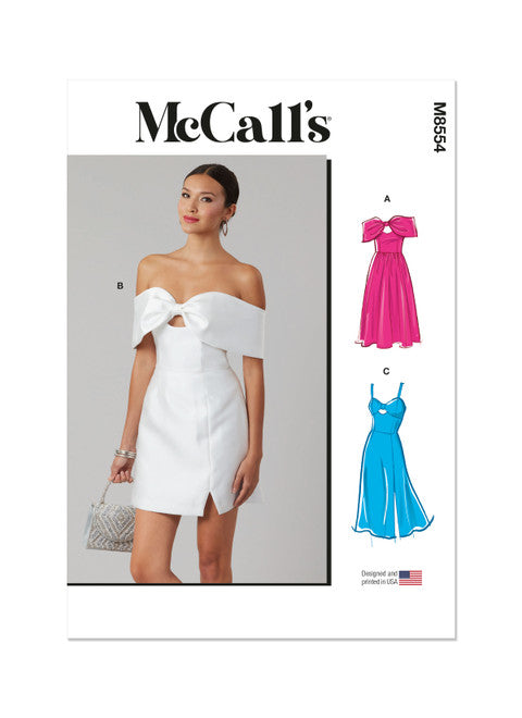 McCall's Pattern M8554 Misses' Dresses