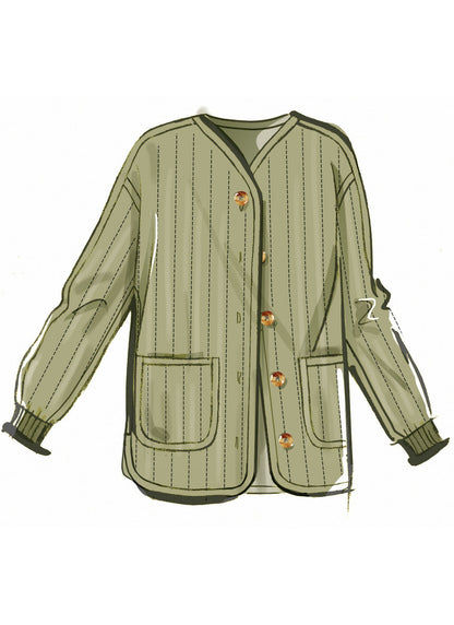 McCall's Pattern M8560 Misses' Jacket with Sleeve and Length Variations